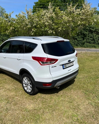 Ford Kuga cena 52900 przebieg: 194000, rok produkcji 2016 z Warszawa małe 79